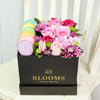 Complete Macaron & Flower Gift Box – Floral Gifts – America delivery