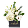 Pops of Joy Floral Centerpiece, Mixed Floral Hat Box from America Blooms - America Delivery.