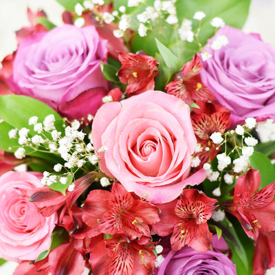 Blooms America Flower Delivery - Blooms America Flower Gifts - Soft Radiance Mixed Arrangement