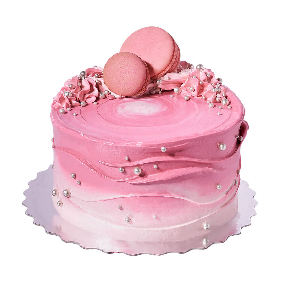 Stunning Strawberry Vanilla Cake, gourmet gift, gourmet, cake gift, cake America Blooms Delivery