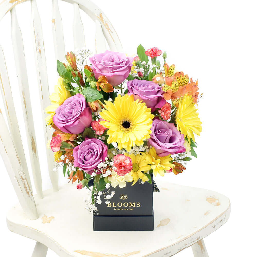 Summer Dreams Mixed Arrangement, ring in the grand celebration and grace every special occasion with their undeniable charm, from America Blooms - America Delivery.