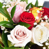 Sweet Surprises Forever Flowers & Champagne Gift - Wine and Bouquet Gift - Blooms America Delivery
