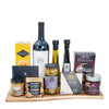 The Tuscany Wine Gift Basket - Wine, Cheese, Crackers Salmon, Gourmet Gift Set from America Blooms - America Delivery.