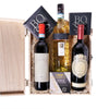 Trio of Wine Gourmet Gift Box, wine gift, wine, wine trio, chocolate gift, chocolate, cheese gift, cheese. America Blooms- America Blooms Delivery