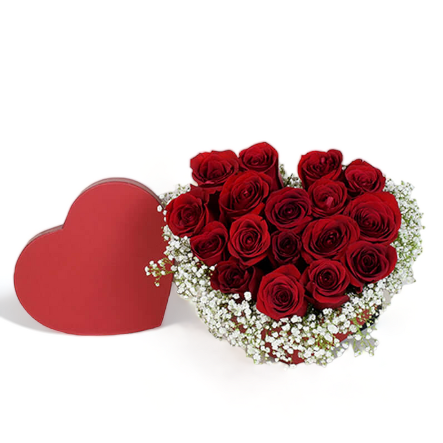 Valentine’s Day Rose Bouquet, America Blooms Flowers Delivery