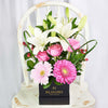 Vivid Mixed Floral Arrangement – Floral Gift Boxes– Blooms Delivery