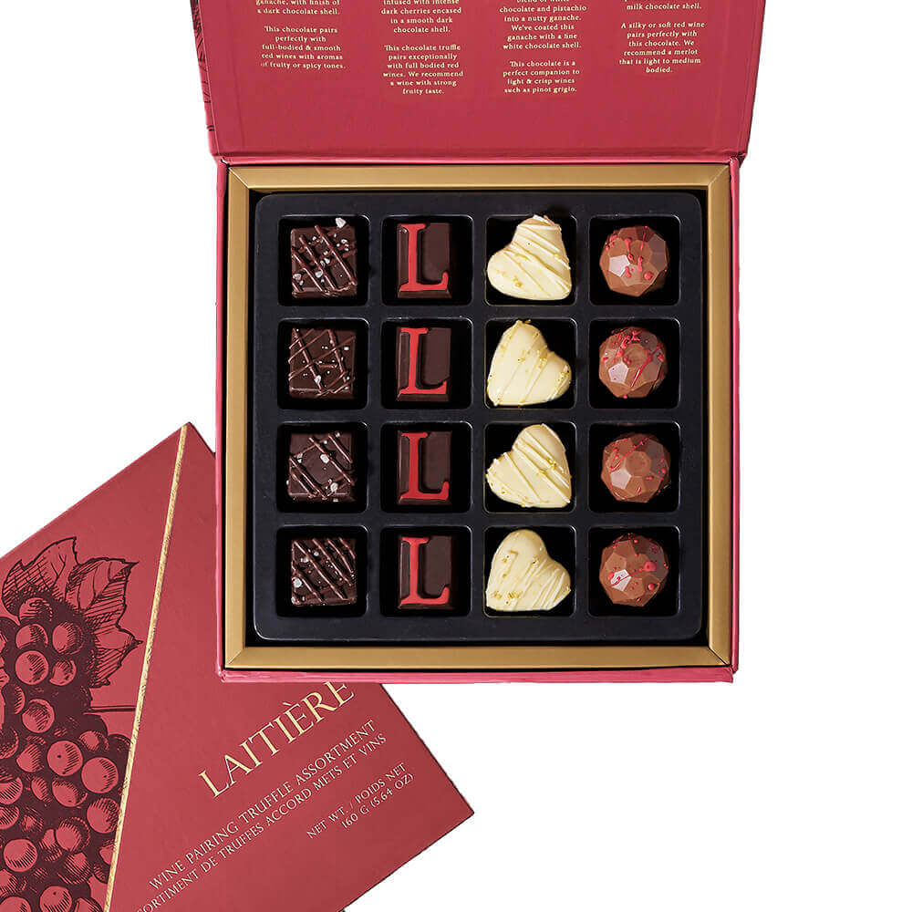 Wine & Chocolate Pairing Gift Set, wine gift, wine, gourmet gift, gourmet, chocolate gift, chocolate. Blooms America delivery.