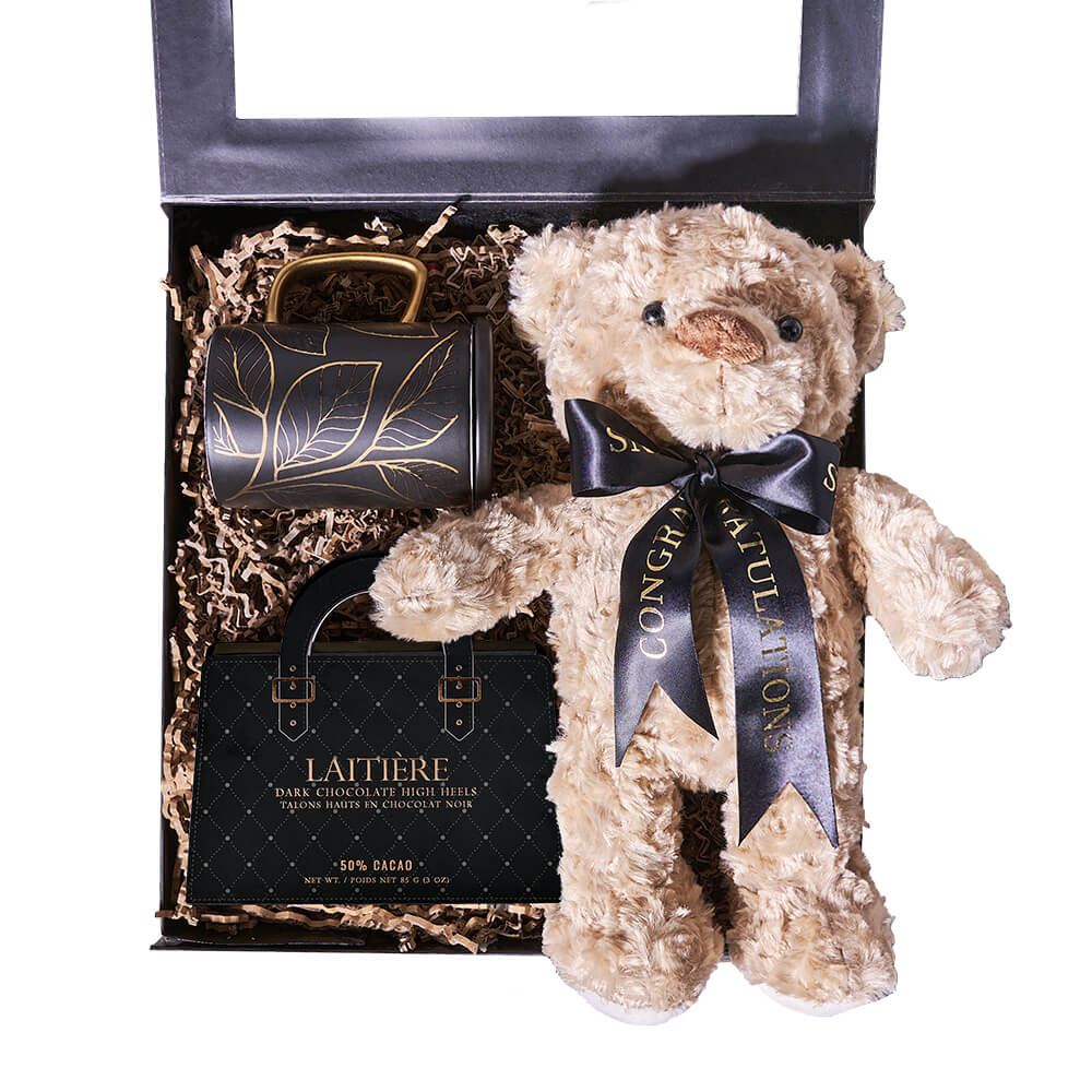 You're a Graduate! Chocolate & Teddy Gift, from America Blooms - America Delivery.